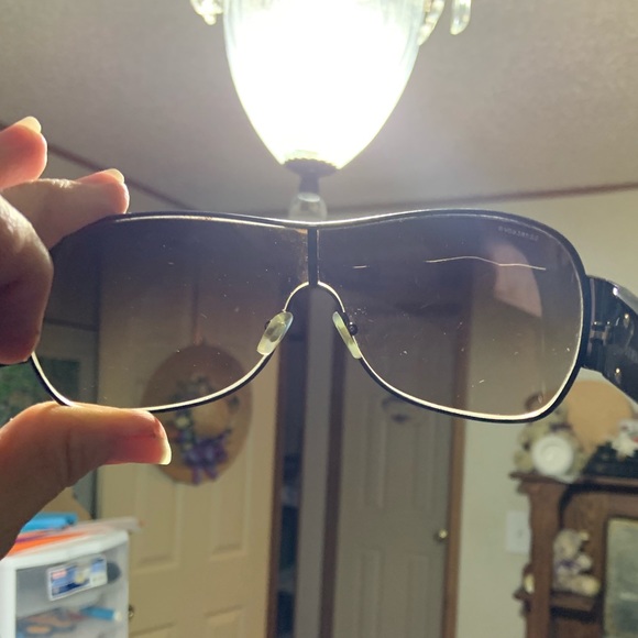 Genuine Versace VE2101 Shield Sunglasses & Case